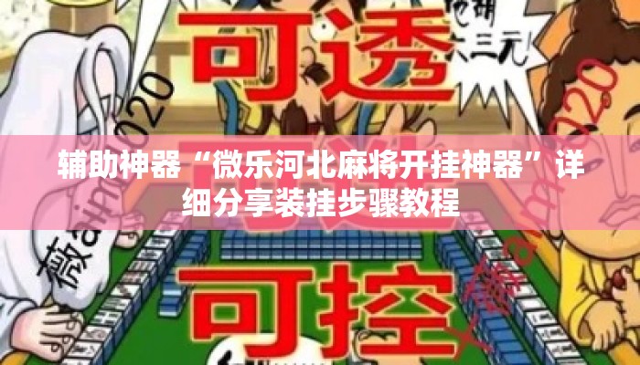 辅助神器“微乐河北麻将开挂神器	”详细分享装挂步骤教程
