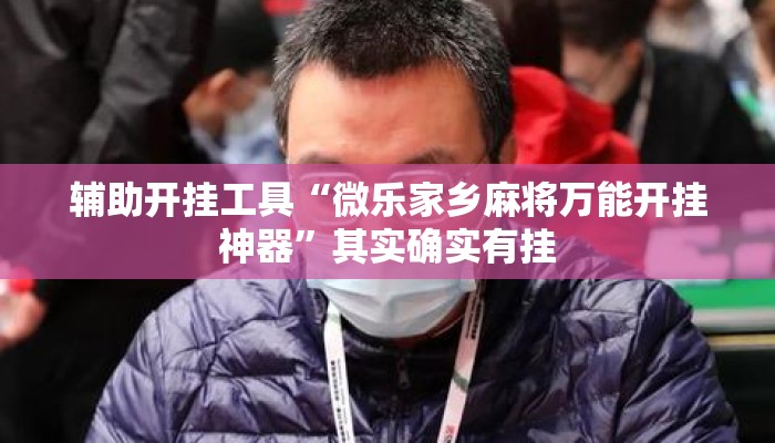 辅助开挂工具“微乐家乡麻将万能开挂神器	”其实确实有挂