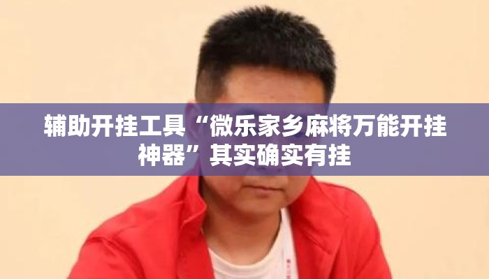 辅助开挂工具“微乐家乡麻将万能开挂神器”其实确实有挂