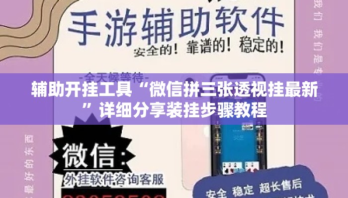 辅助开挂工具“微信拼三张透视挂最新”详细分享装挂步骤教程