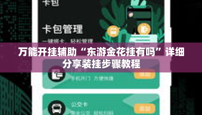万能开挂辅助“东游金花挂有吗	”详细分享装挂步骤教程