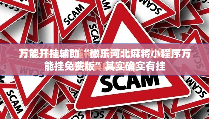 万能开挂辅助“微乐河北麻将小程序万能挂免费版”其实确实有挂