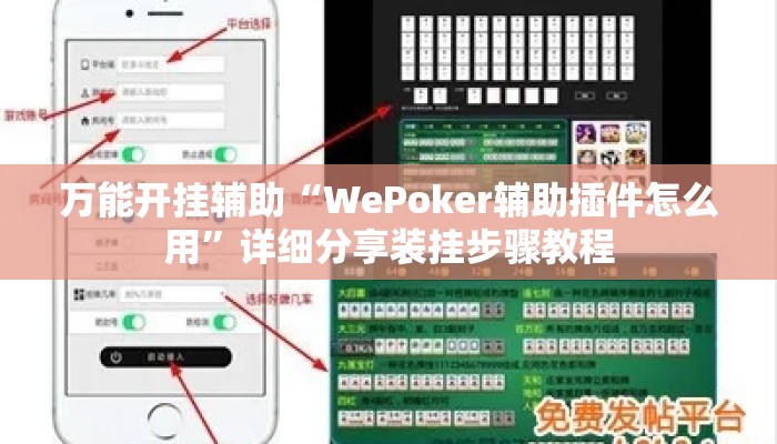 万能开挂辅助“WePoker辅助插件怎么用	”详细分享装挂步骤教程