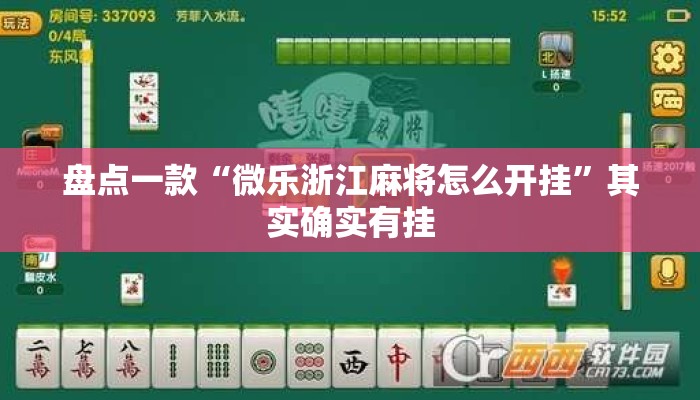 盘点一款“微乐浙江麻将怎么开挂	”其实确实有挂