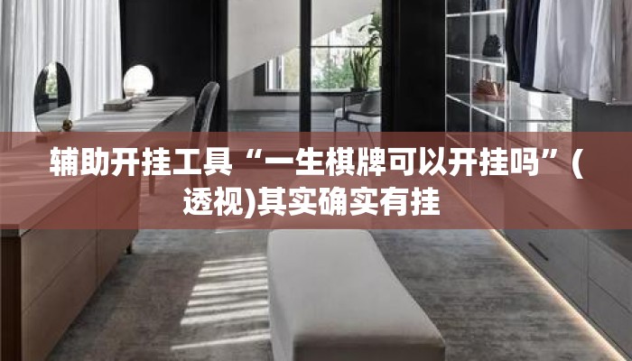 辅助开挂工具“一生棋牌可以开挂吗”(透视)其实确实有挂 