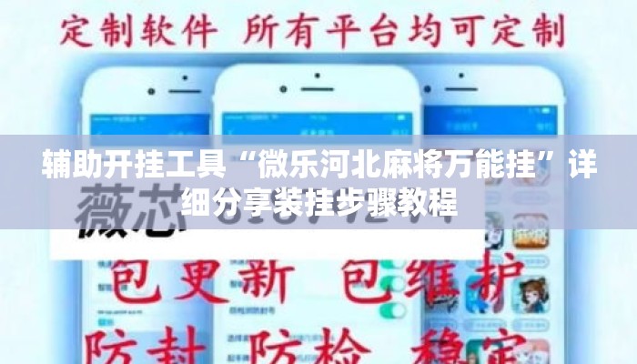 辅助开挂工具“微乐河北麻将万能挂	”详细分享装挂步骤教程