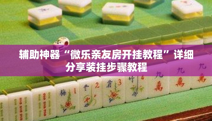 辅助神器“微乐亲友房开挂教程”详细分享装挂步骤教程