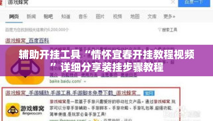 辅助开挂工具“情怀宜春开挂教程视频”详细分享装挂步骤教程