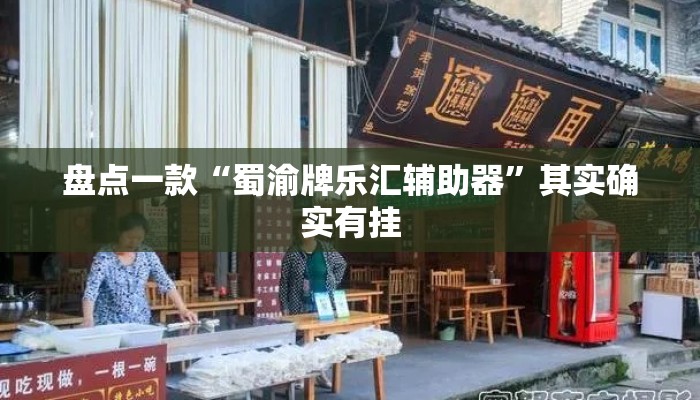 盘点一款“蜀渝牌乐汇辅助器	”其实确实有挂