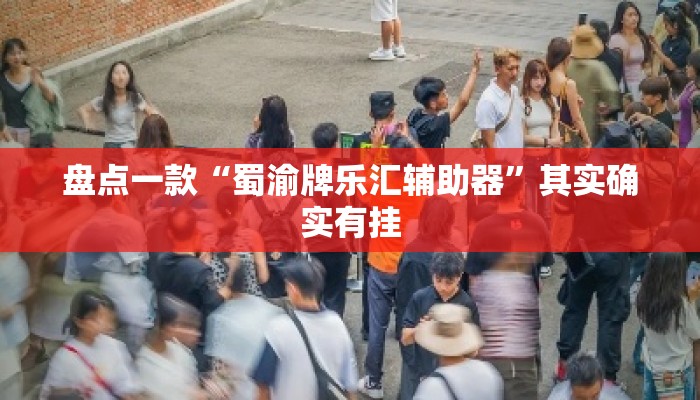 盘点一款“蜀渝牌乐汇辅助器	”其实确实有挂