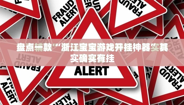 盘点一款“浙江宝宝游戏开挂神器”其实确实有挂