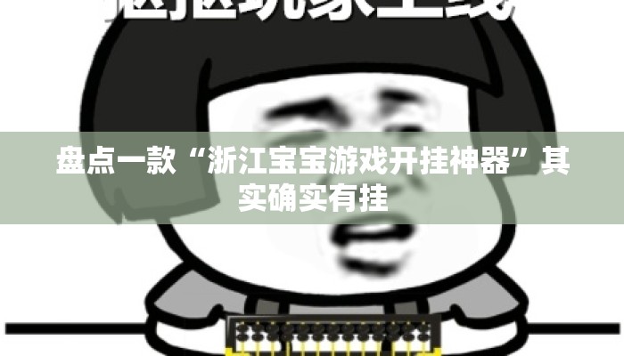 盘点一款“浙江宝宝游戏开挂神器	”其实确实有挂