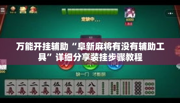 万能开挂辅助“阜新麻将有没有辅助工具”详细分享装挂步骤教程