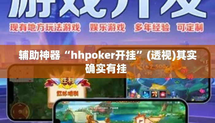 辅助神器“hhpoker开挂	”(透视)其实确实有挂 