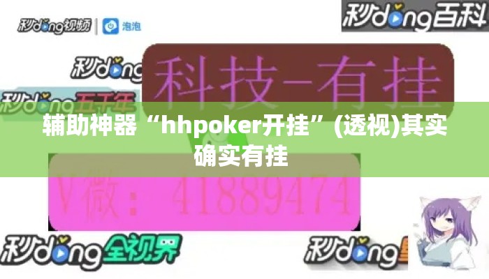 辅助神器“hhpoker开挂	”(透视)其实确实有挂 