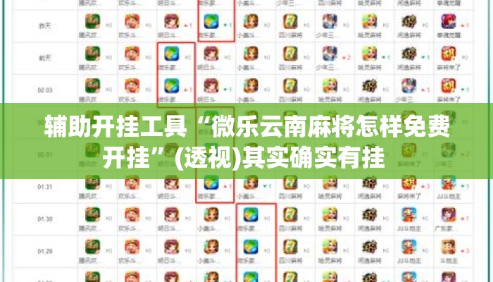辅助开挂工具“微乐云南麻将怎样免费开挂	”(透视)其实确实有挂 