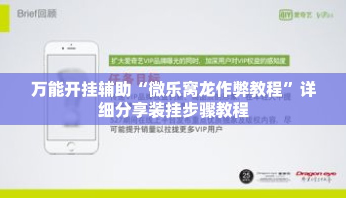 万能开挂辅助“微乐窝龙作弊教程”详细分享装挂步骤教程