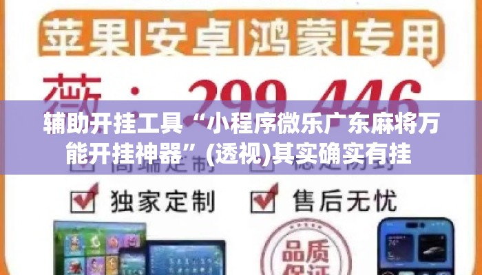 辅助开挂工具“小程序微乐广东麻将万能开挂神器	”(透视)其实确实有挂 
