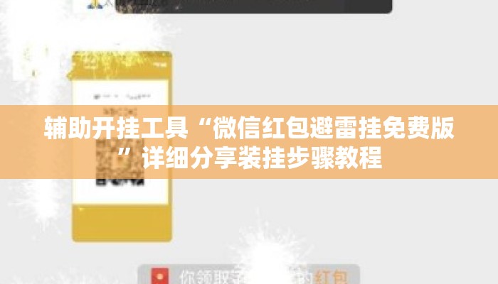 辅助开挂工具“微信红包避雷挂免费版”详细分享装挂步骤教程