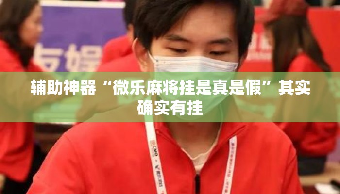 辅助神器“微乐麻将挂是真是假”其实确实有挂
