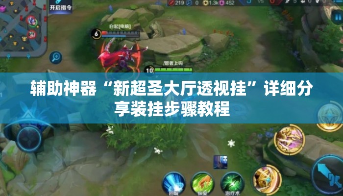 辅助神器“新超圣大厅透视挂”详细分享装挂步骤教程