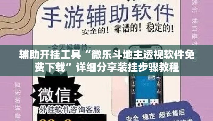 辅助开挂工具“微乐斗地主透视软件免费下载	”详细分享装挂步骤教程