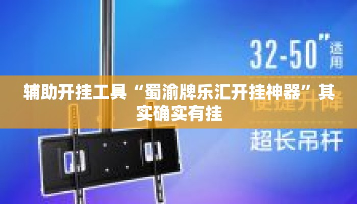 辅助开挂工具“蜀渝牌乐汇开挂神器	”其实确实有挂