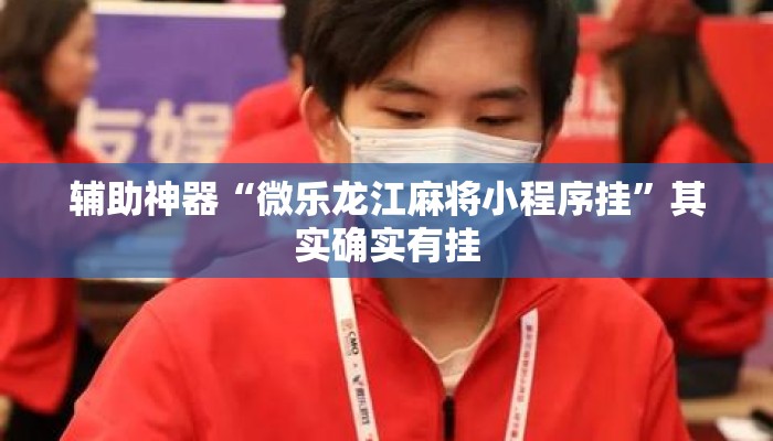 辅助神器“微乐龙江麻将小程序挂”其实确实有挂