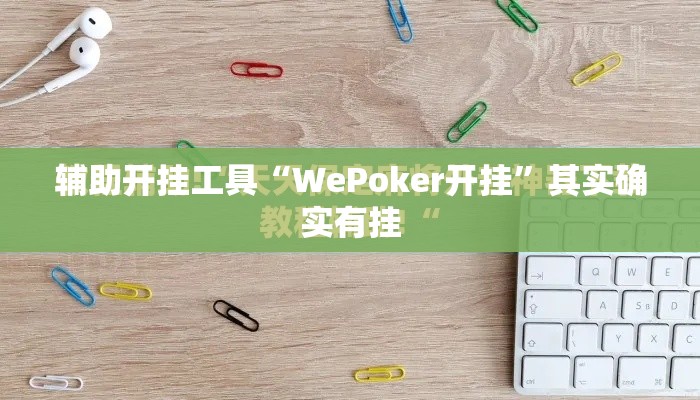 辅助开挂工具“WePoker开挂”其实确实有挂