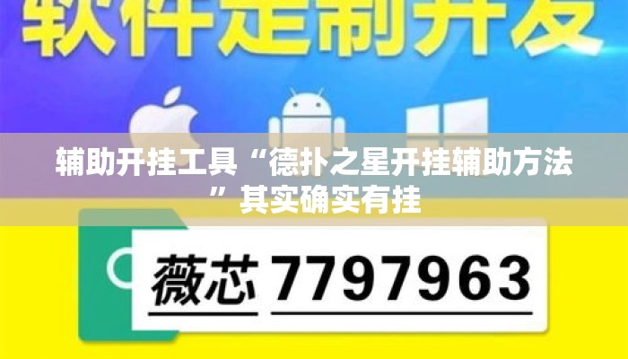 辅助开挂工具“德扑之星开挂辅助方法”其实确实有挂