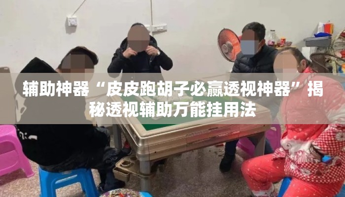 辅助神器“皮皮跑胡子必赢透视神器”揭秘透视辅助万能挂用法