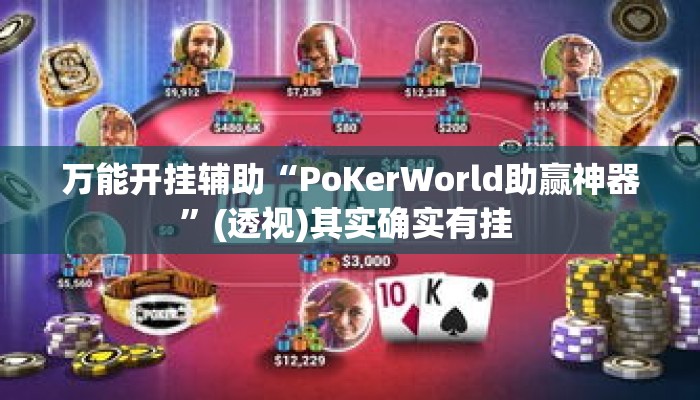 万能开挂辅助“PoKerWorld助赢神器	”(透视)其实确实有挂 