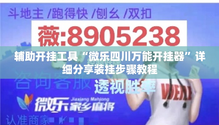 辅助开挂工具“微乐四川万能开挂器	”详细分享装挂步骤教程