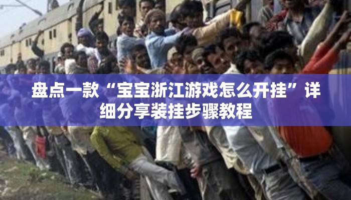 盘点一款“宝宝浙江游戏怎么开挂”详细分享装挂步骤教程