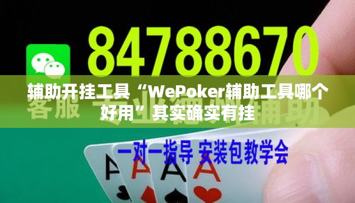辅助开挂工具“WePoker辅助工具哪个好用”其实确实有挂