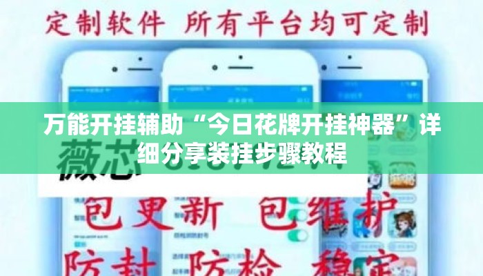 万能开挂辅助“今日花牌开挂神器”详细分享装挂步骤教程