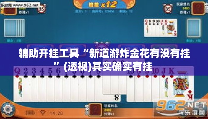 辅助开挂工具“新道游炸金花有没有挂”(透视)其实确实有挂 