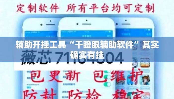 辅助开挂工具“干瞪眼辅助软件”其实确实有挂