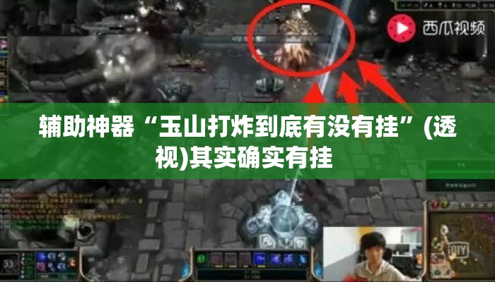 辅助神器“玉山打炸到底有没有挂”(透视)其实确实有挂 