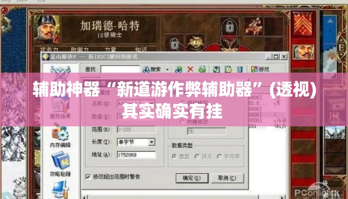 辅助神器“新道游作弊辅助器	”(透视)其实确实有挂 