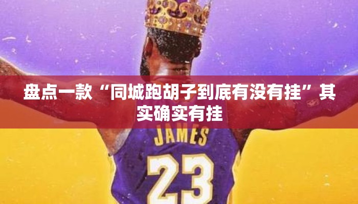 盘点一款“同城跑胡子到底有没有挂”其实确实有挂