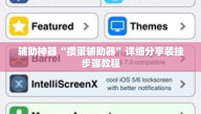 辅助神器“掼蛋辅助器	”详细分享装挂步骤教程