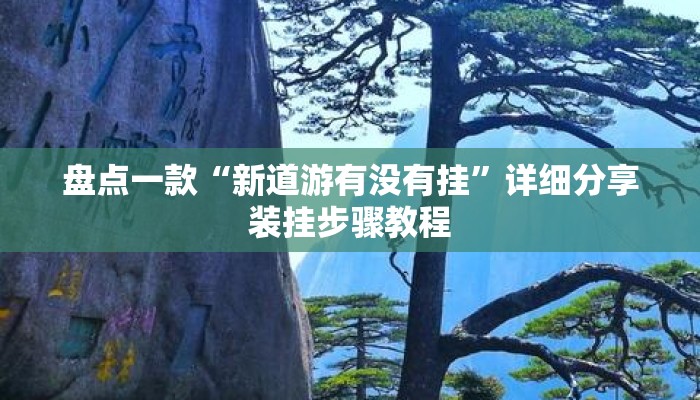 盘点一款“新道游有没有挂”详细分享装挂步骤教程