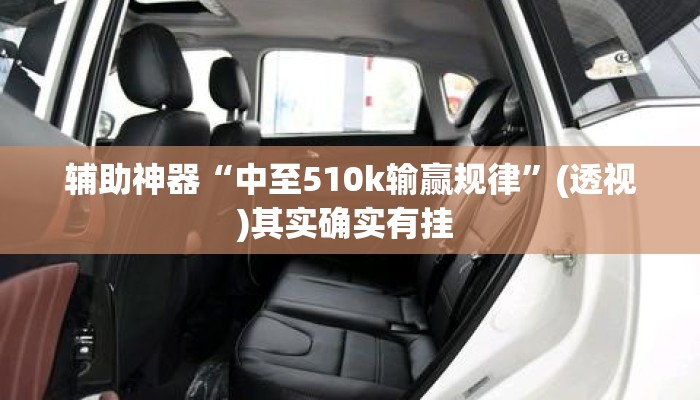 辅助神器“中至510k输赢规律”(透视)其实确实有挂 
