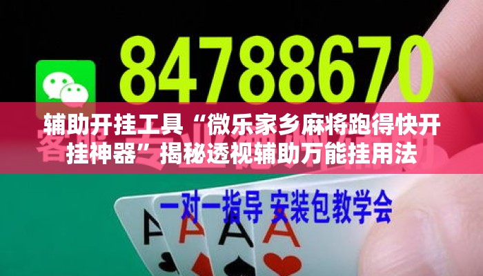 辅助开挂工具“微乐家乡麻将跑得快开挂神器”揭秘透视辅助万能挂用法