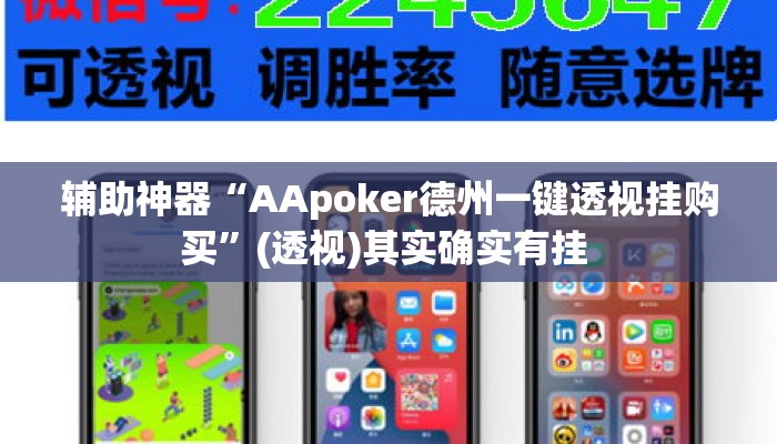 辅助神器“AApoker德州一键透视挂购买	”(透视)其实确实有挂 