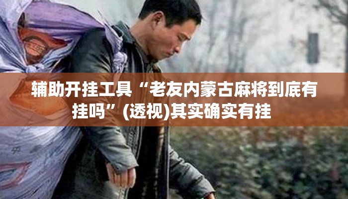 辅助开挂工具“老友内蒙古麻将到底有挂吗”(透视)其实确实有挂 