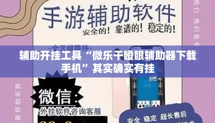 辅助开挂工具“微乐干瞪眼辅助器下载手机”其实确实有挂
