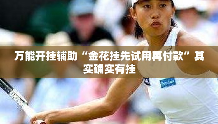 万能开挂辅助“金花挂先试用再付款	”其实确实有挂