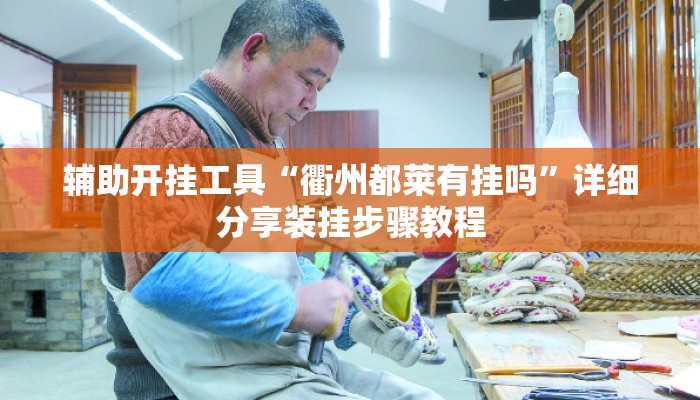辅助开挂工具“衢州都莱有挂吗”详细分享装挂步骤教程